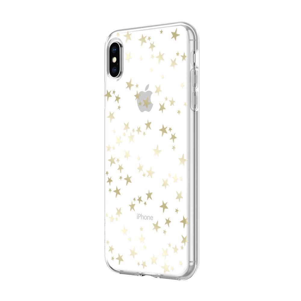 Incipio Design Series Case for Iphone Xs Max (6.5") with Stylish Prints and Clear Cover Protective Design - Stars