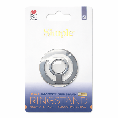 Simple 2-In-1 Magnetic Grip Stand