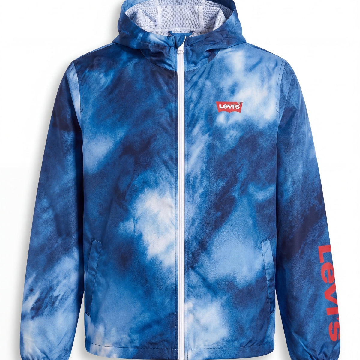 Levi's Men's Lightweight Zip-Up Hooded Windbreaker