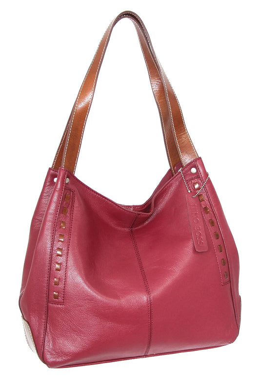 Alyssa Satchel in Cabernet