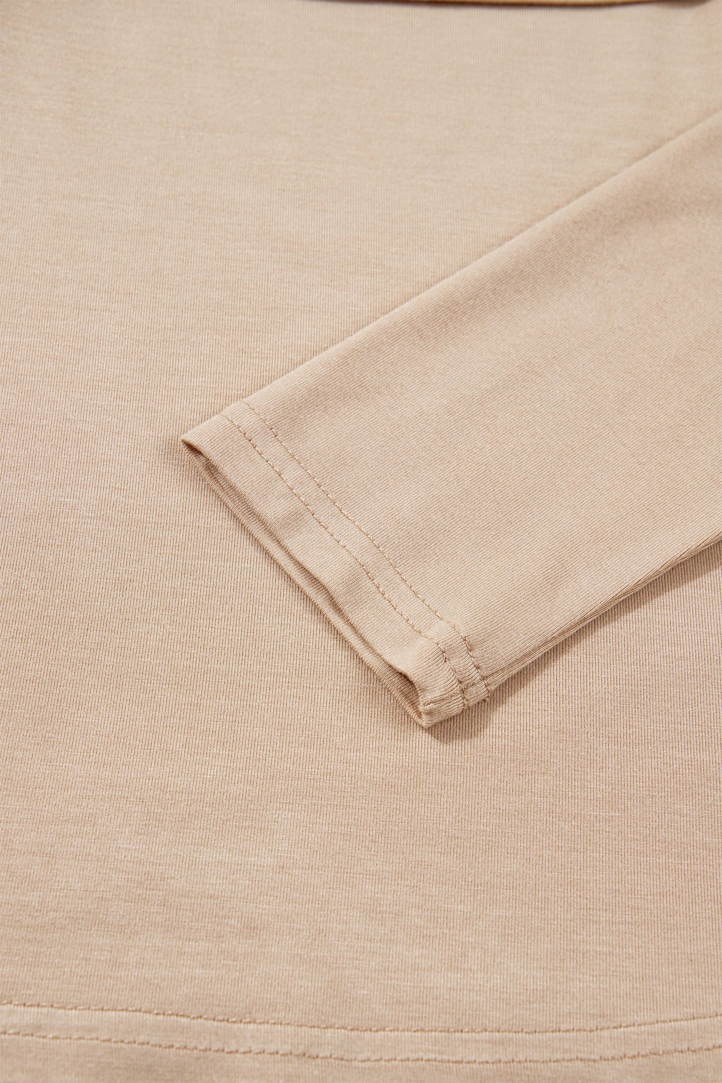 Threaded Pear Ramona Sleeve Slim top Long Sleeve Top