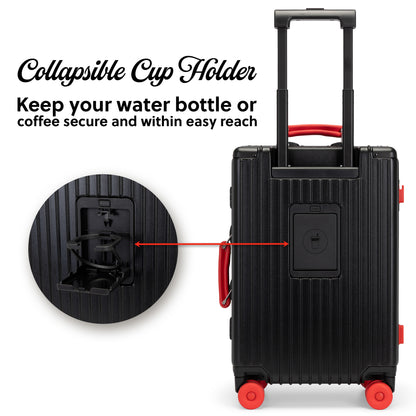 Black with Red accents-