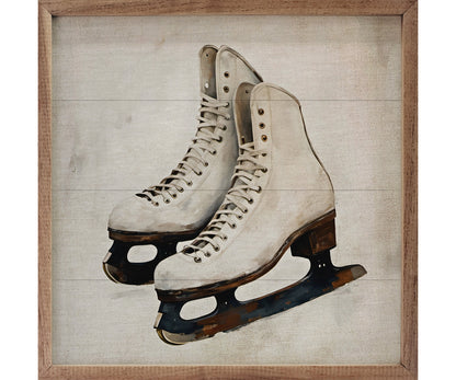 Kendrick Home White Ice Skates