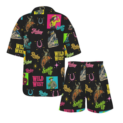 Baha Ranch The Last Roundup Short Pajama Set Made in America