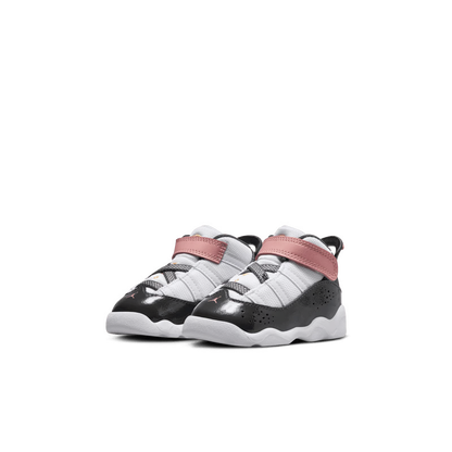 [DV3179-101] TODDLERS AIR JORDAN 6 RINGS 'WHITE RED STARDUST'