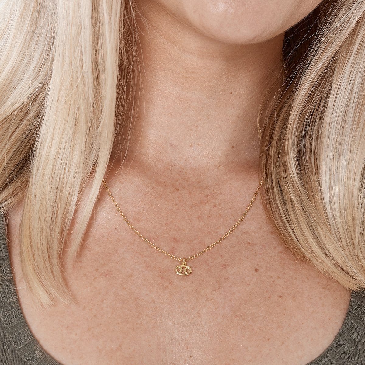 Cancer Zodiac Gift Necklace