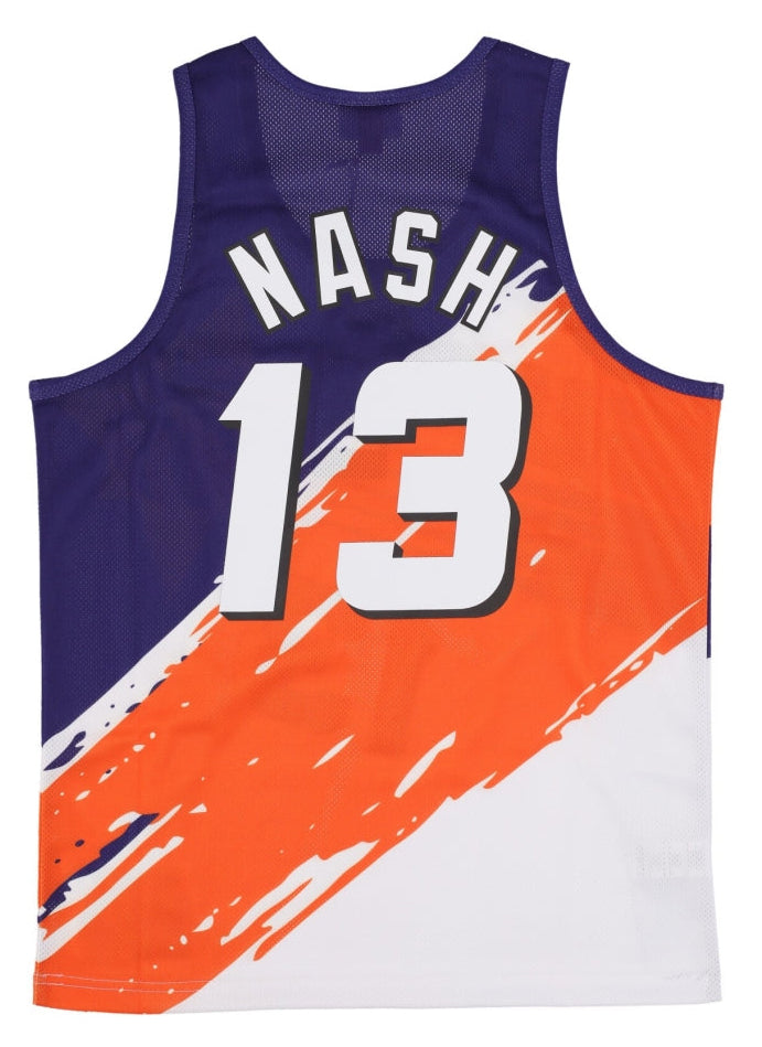 Mitchell & Ness Men's Paint Brush Nn Mesh Tank Suns Steve Nash Tank Tops