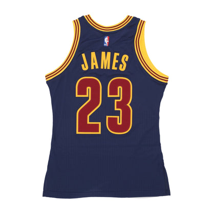 Mitchell & Ness Men's NBA Dark Jersey Cavaliers 2015 Lebron James Jerseys