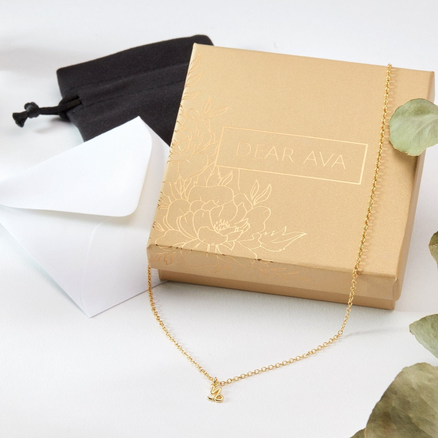 Capricorn Zodiac Gift Necklace