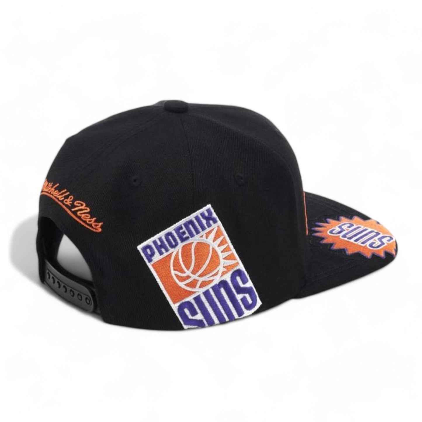 Men's Mitchell & Ness NBA Landed Snapback Hwc Suns - Black