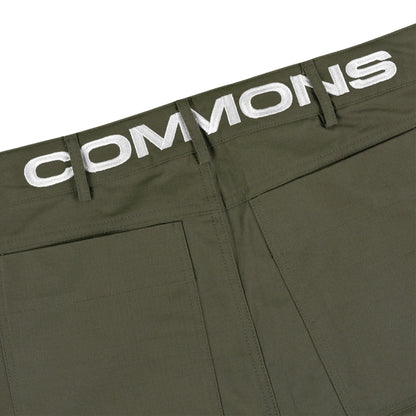 Commons Ripstop Cargo Short Green