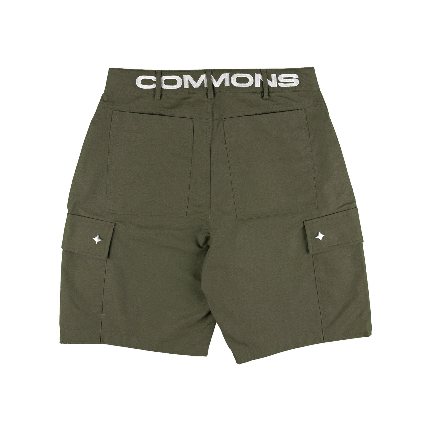 Commons Ripstop Cargo Short Green