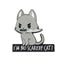 Grey Cat Pin