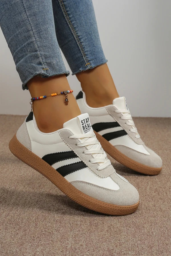 Threaded Pear Harper Leather Lace Up Shoes