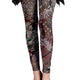 Multicolor Floral Lace Print
