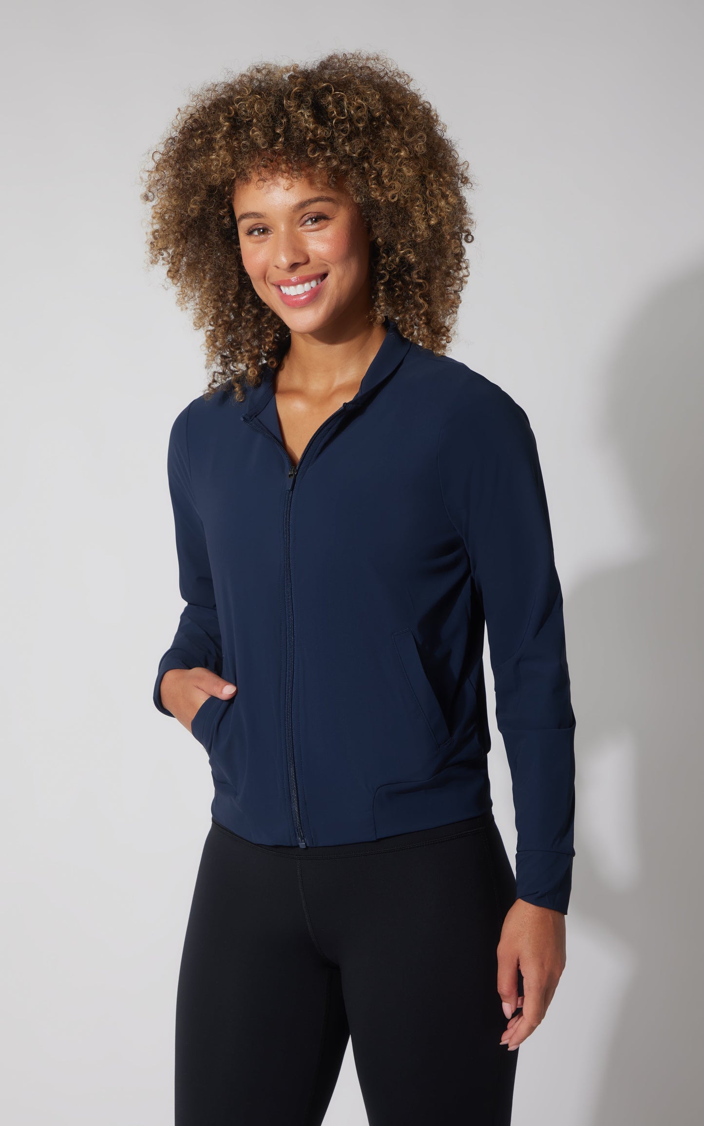 Warp Intown Full Zip Bomber Jacket