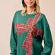 GREEN/RED PLAID