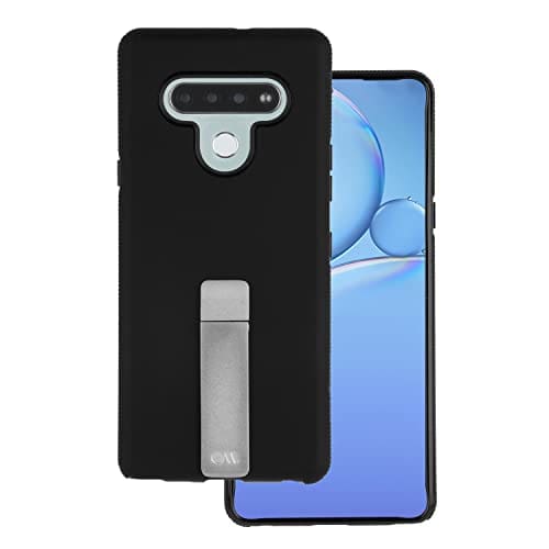 Case-Mate - Lg Stylo 6 Case with Kickstand- Tough Stand - Black