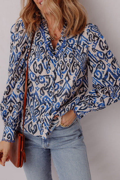 Threaded Pear Camryn Long Sleeve Shirt Long Sleeve Top