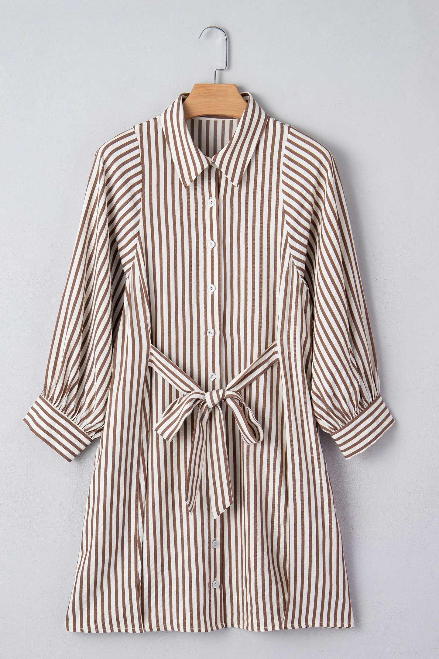 Threaded Pear Hanna Sleeve Down Mini Shirt