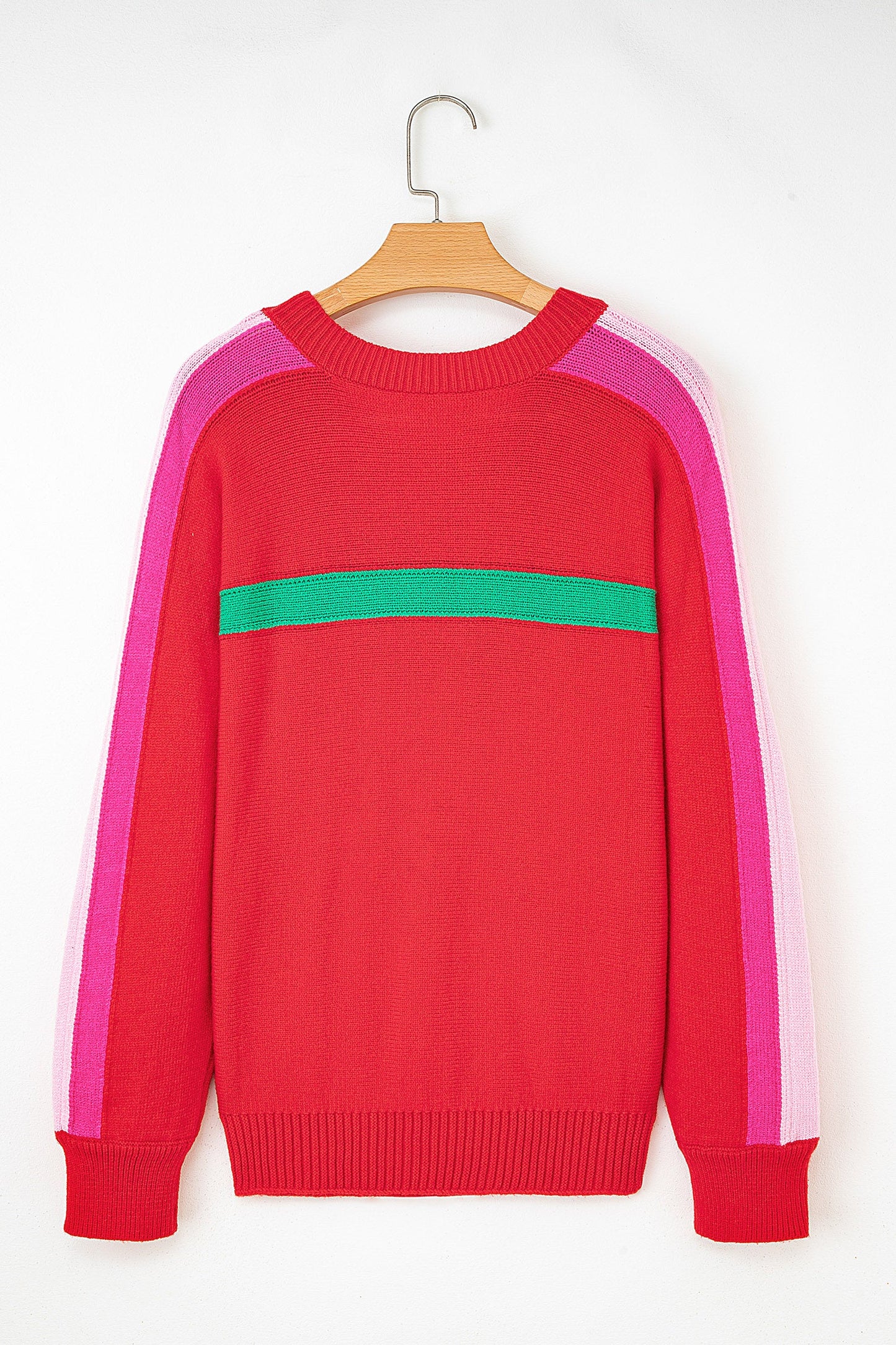 Threaded Pear Lana Holly Festive Holiday Sweater