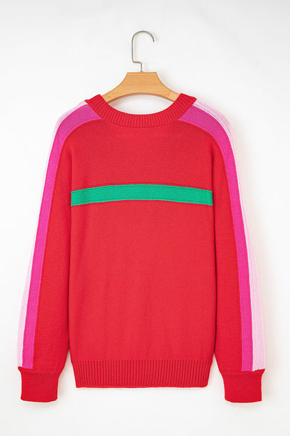 Threaded Pear Lana Holly Festive Holiday Sweater