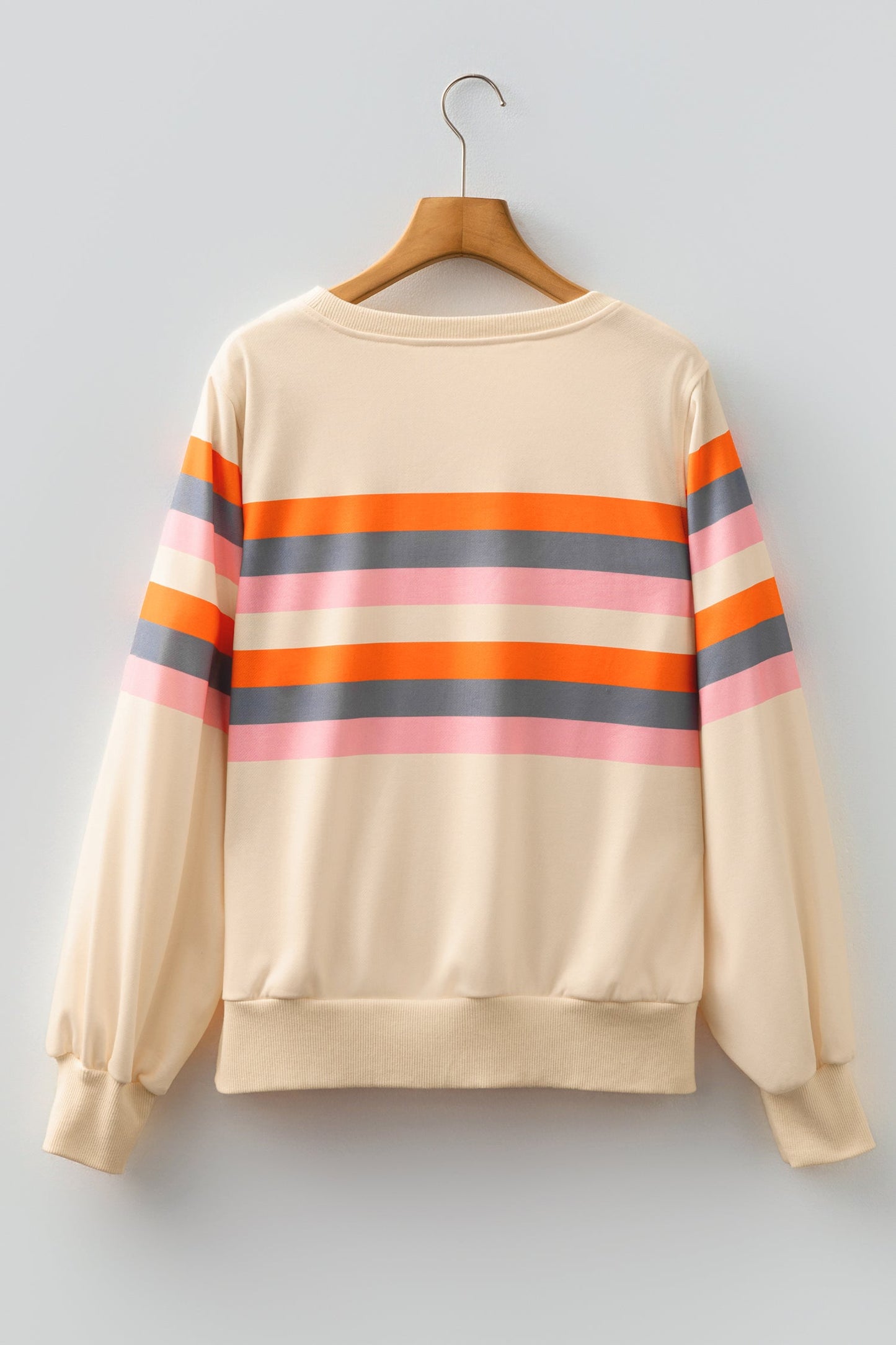 Threaded Pear Vivienne Puff Sleeve Casual Pullover