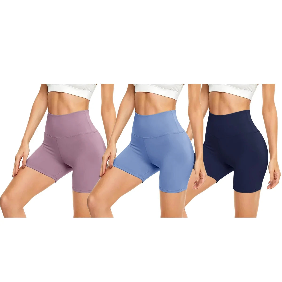 3-Pack(Blue,Navy Blue,Pink)-