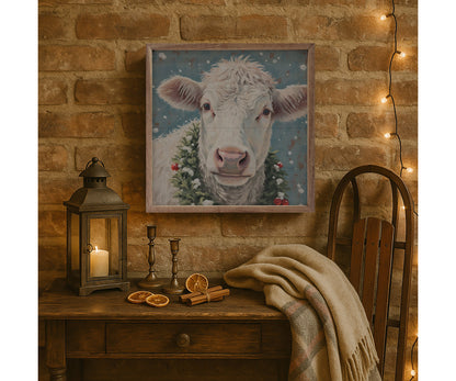 Kendrick Home White Cow Berry Wreath