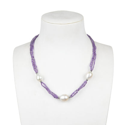 Purple, White-