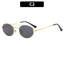 Gold Frame Gray Lenses
