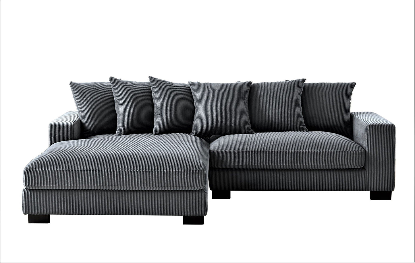 Luxe - Oversized 2 Piece Sectional Couches for Living Room, L Shaped Sofa With Chaise