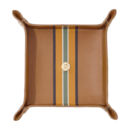 Paravel Cabana Valet Tray Shandy Decorative Catchall Organizer for Keys Jewelry
