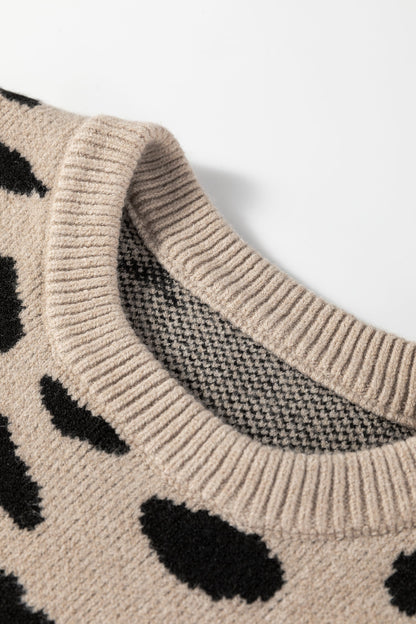 Threaded Pear Adrianna Detail Drop Shoulder Sweater