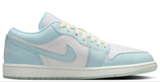 Air Jordan Men's Retro 1 Low Se 'Glacier Blue Summit White' Sneakers