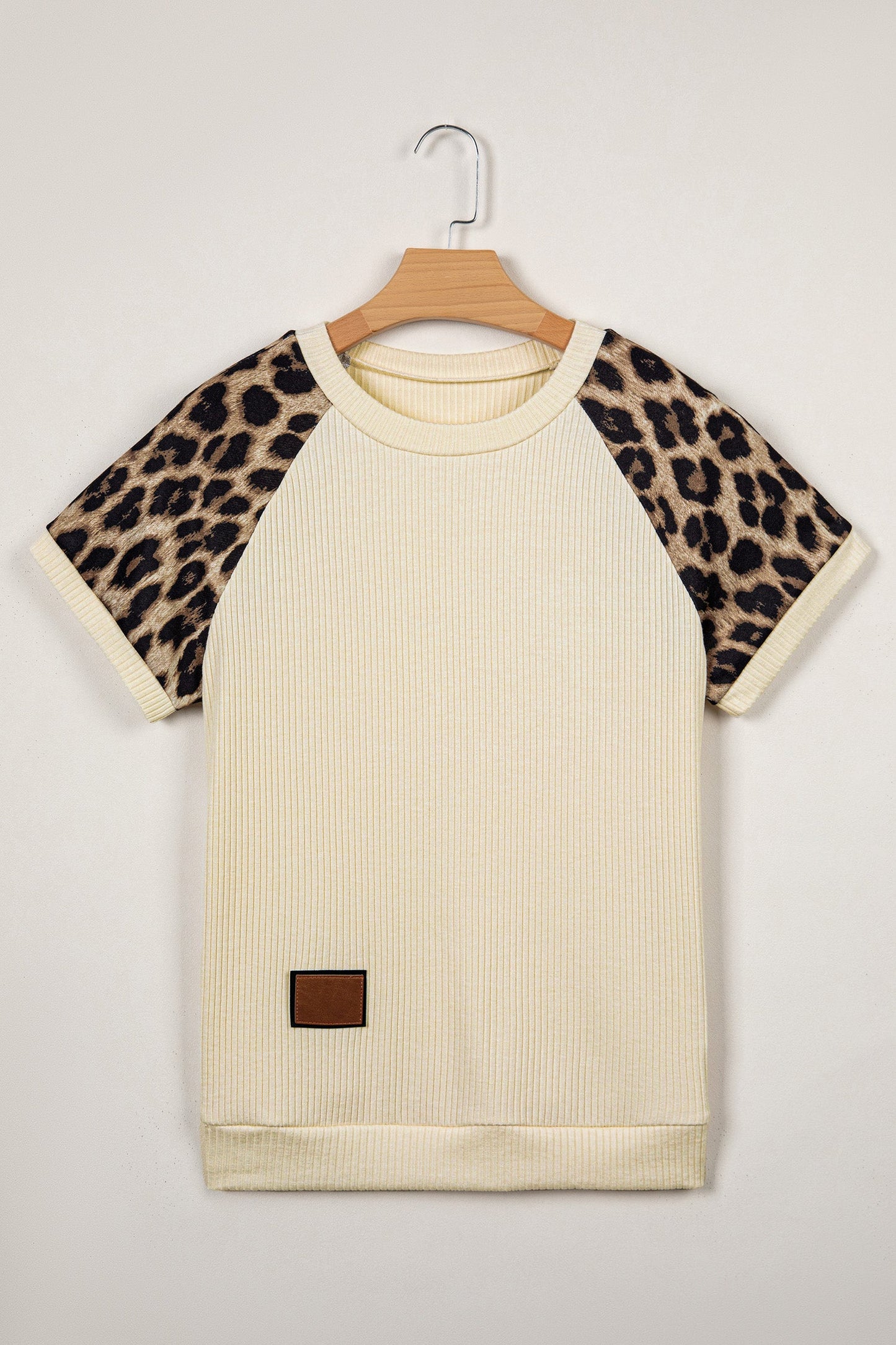 Threaded Pear Keily Contrast Sleeve Loose Tee