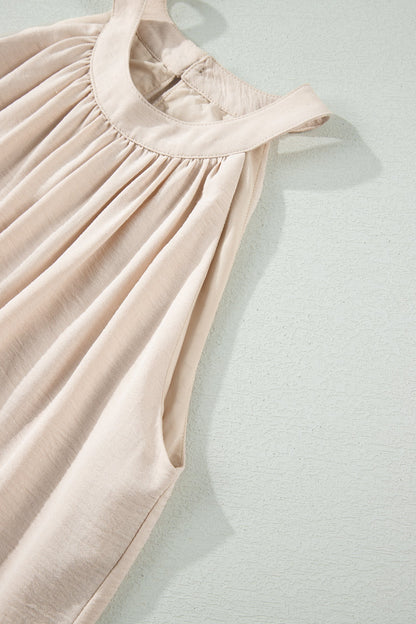 Threaded Pear Ensley Loose Halter Summer Dress