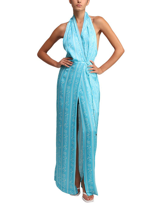 1201-TURQUOISE PRINT-