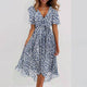 Blue And White Floral