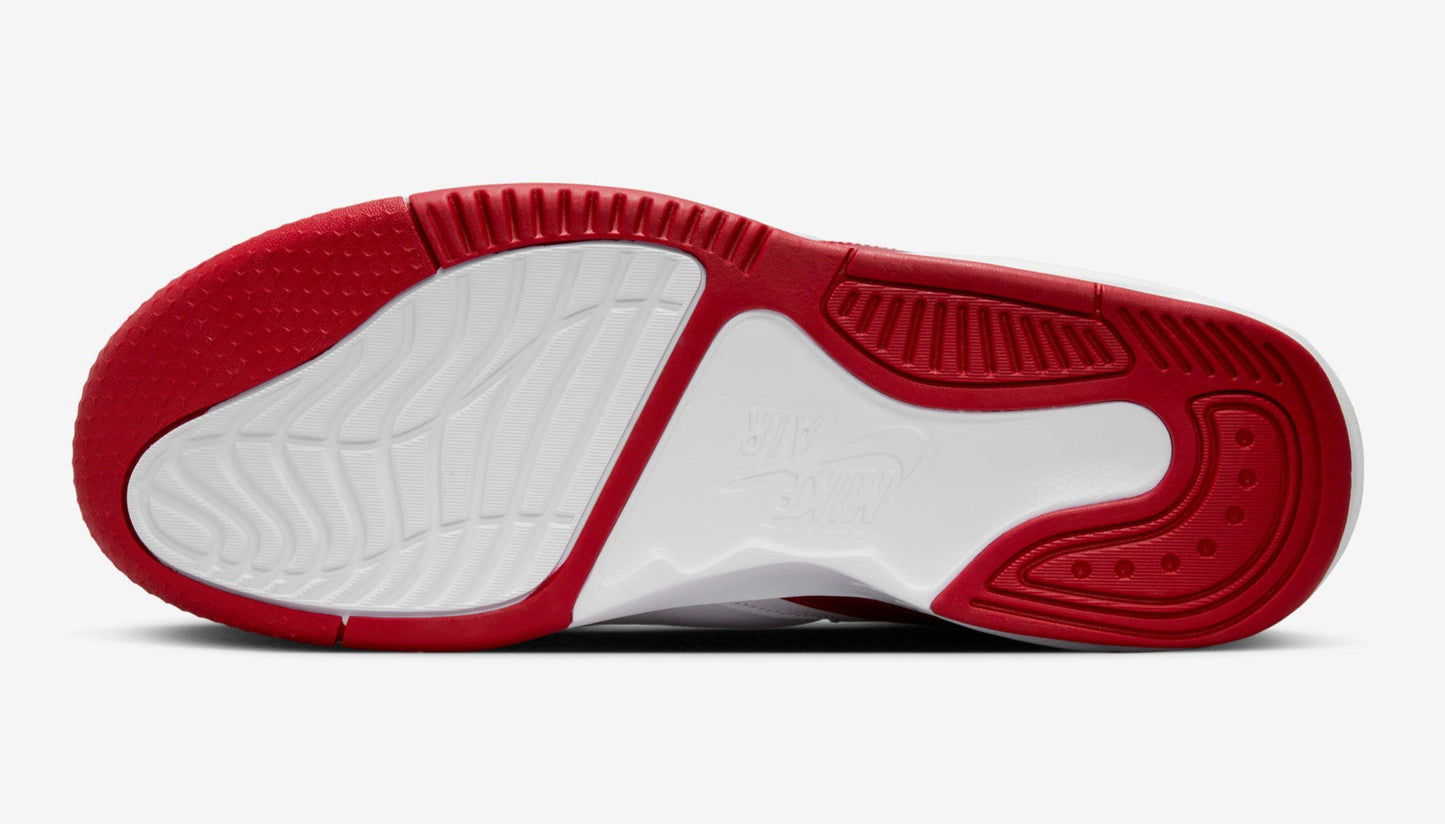 Men's Air Jordan Max Aura 5 White Gym Red'