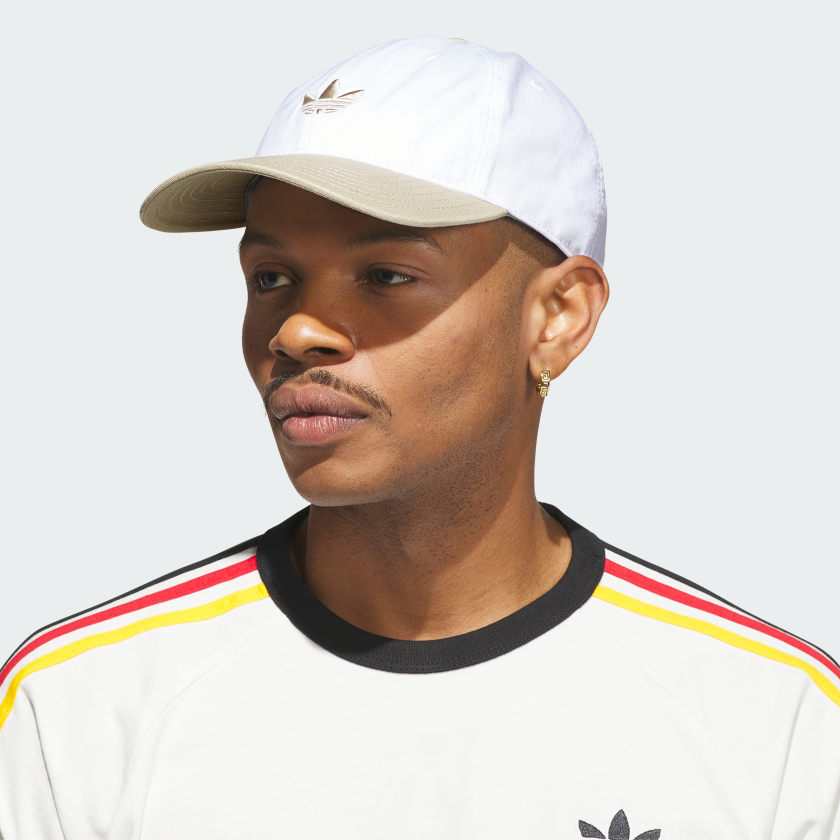 White / Khaki Three-