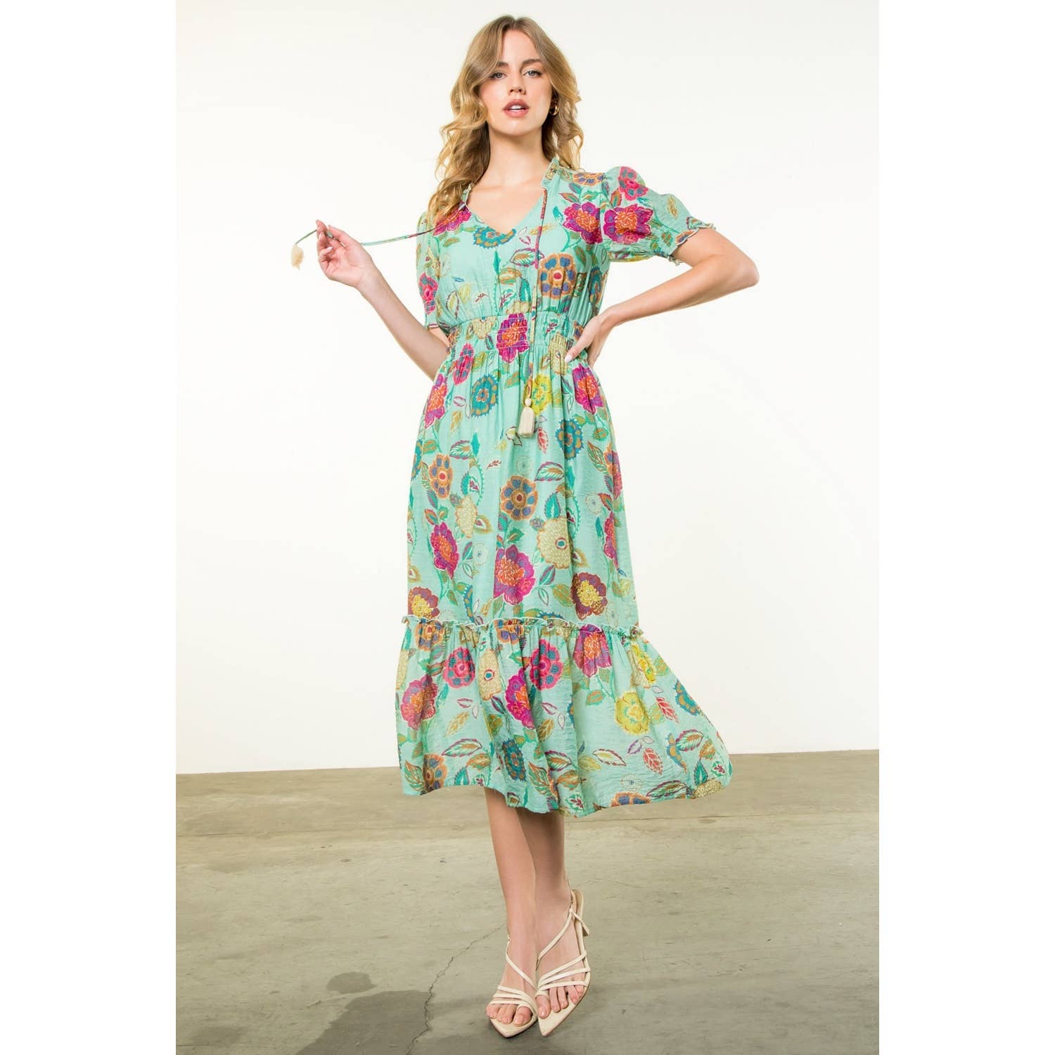 Maurice- Short Sleeve Floral Maxi Dress Zulily Maurice- Short Sleeve Floral Maxi Dress Zulily