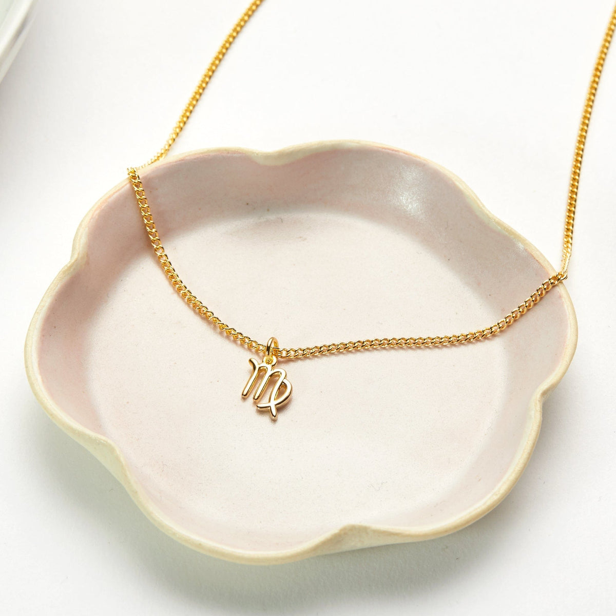 Celestial Virgo Zodiac Necklace