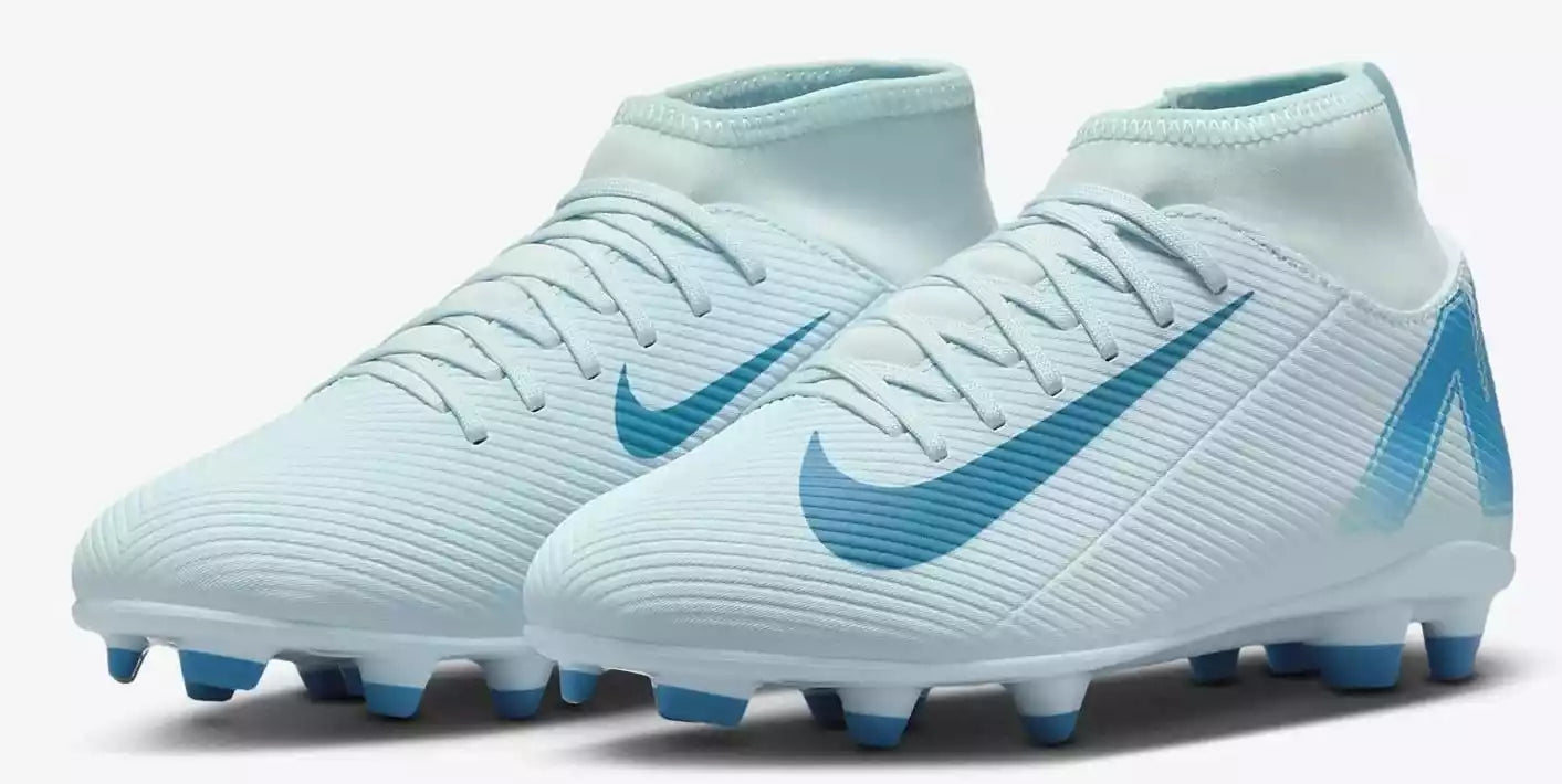 Nike Grade School Mercurial Superfly 10 Club Mg 'Glacier Blue Blue Orbit Gs' Shoes