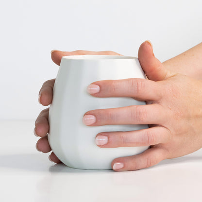 Ceramic Stemless Wine Glass - Set of 2