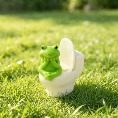 green frog-