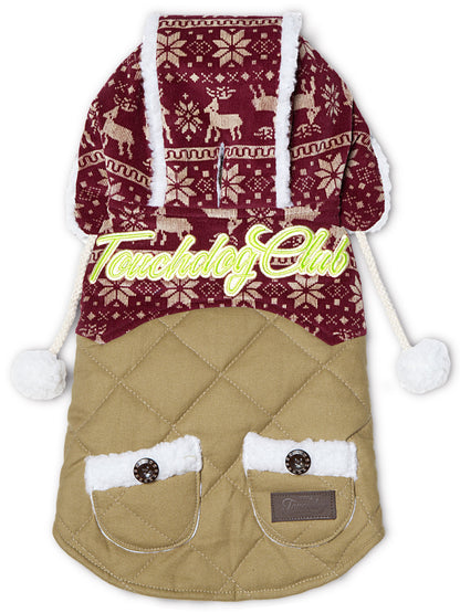 Red / Beige-