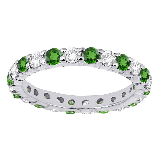 Green, White-