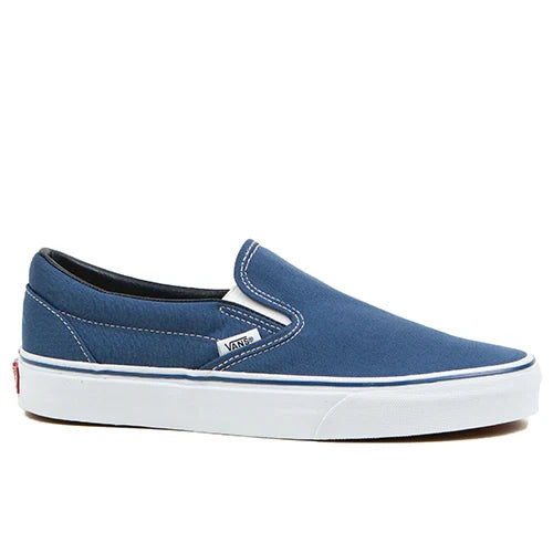 Vans Classic Slip-On Men's Sneakers — Navy Canvas