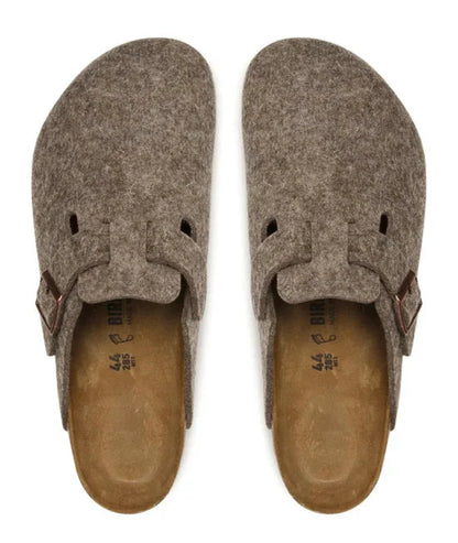 Birkenstock Boston Wool Felt Regular Fit Sneakers